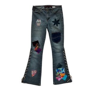 VINTAGE MUDD PATCHWORK JEANS